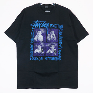 STUSSY ステューシー STELLAR PLACE LTD.EDT. TEE 札幌ステラプレイス チャプト Tシャツ ブラック Mayz