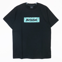 F.C.Real Bristol エフシーレアルブリストル 23SS BOX LOGO TEE FCRB-230074 ボックス ロゴ Tシャツ F.C.R.B. ブラック Mayz_画像1