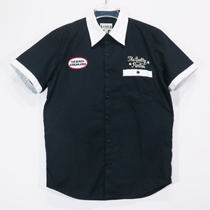 WACKO MARIA ワコマリア GUILTY PARTIES S/S BOWLING SHIRT ギルティーパーティーズ ボーリング シャツ ショートスリーブ ブラック Mayk