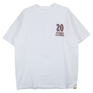 STANDARD CALIFORNIA スタンダード カリフォルニア SD 20th ANNIVERSARY TEE 20周年 Tシャツ ホワイト 白 Mayk