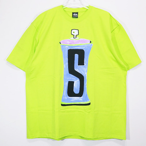 STUSSY ステューシー SPRAYCAN TEE スプレーカン Tシャツ ショートスリーブ 半袖 カットソー キーライム Mayk