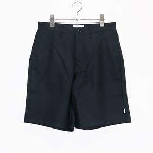 WTAPS ダブルタップス 22SS KHAKI/SHORTS/POLY.TWILL カーキ ショーツ ショート ハーフ パンツ ポリエステル ツイル ブラック Mayk