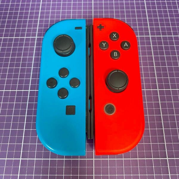 《Joy-Con》ジョイコン ネオンブルー・ネオンレッド L・R 左右セット《スティック新品》