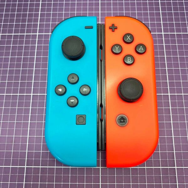 《Joy-Con》ジョイコン ネオンブルー・ネオンレッド L・R 左右セット《スティック新品》