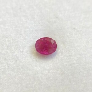 レッドベリル ルース 0.141ct アメリカ産 日独ソーティング付き