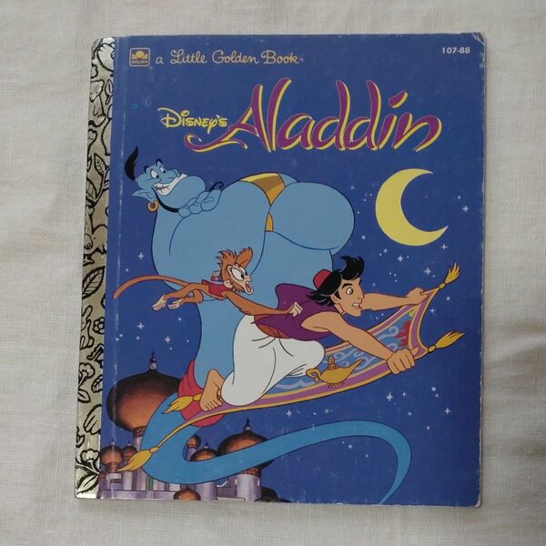 アラジン　Aladdin ディズニー Disney　絵本　英語