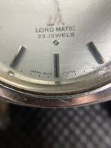 稼働品 SEIKO LM LORD-MATIC Ref:5606-7070 セイコー ロードマチック ワンピースケース 自動巻き デイデイト 腕時計_画像7