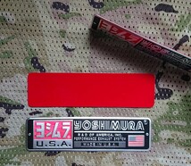 ヨシムラ USA#YOSHIMURA・USA#Motorcycle Decal□“3D”アルミニウム“耐熱”Bikeステッカー■JH105×1枚：Special Price！送料込み599円_画像3