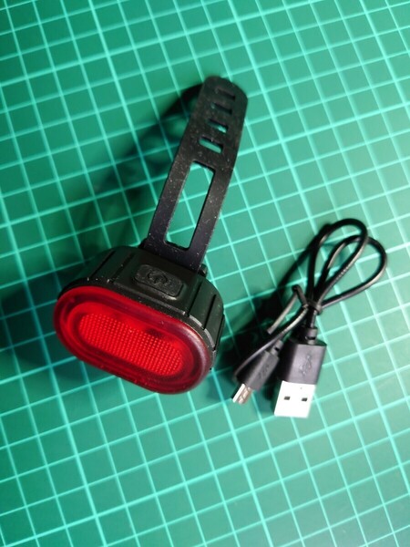 USB充電式自転車 点滅“LED”テールライト/赤色ランプ#Bike Tail Light#LED赤色テールランプ●USB充電式赤色テールライト：送料込み899円