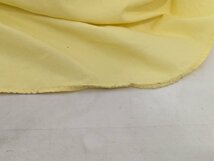 RALPH LAUREN 90～00s ラルフローレン ワンポイント刺繍コットン半袖シャツ フィリピン製 サイズ：L カラー：イエロー_画像5