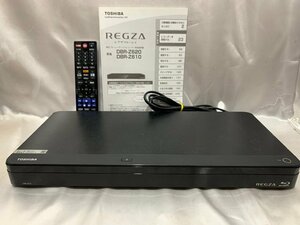 TOSHIBA 東芝 DBR-Z610 ブルーレイディスクレコーダー リモコン 説明書付属 動作確認済み