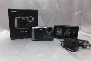 FUJIFILM フジフィルム FinePix XP140 コンパクトデジタルカメラ 充電＆バッテリー2個非純正 SDカード付 動作確認済