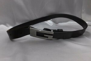 GUCCI Gucci 036 2194 1493 leather belt lady's 