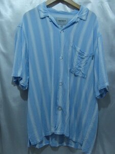 Carhartt WIP カーハートダヴリューアイビー S/S CHESTER SHIRT オープンカラー半袖シャツ サイズXL トップス メンズ