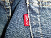 Levi's リーバイス 702-XX 90's 復刻版 デニムパンツ 赤耳 BIG E 日本製 サイズW34 L38 ジーンズ 裾ダメージ有_画像4