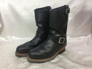 RED WING レッドウィング アメリカ製 2298 エンジニアブーツ サイズ：USA 8D カラー：ブラック アメカジ レザー