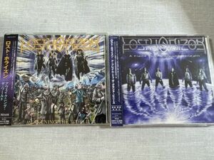 LOST HORIZIONロストホライズン オリジナルアルバムCD2枚セット「AWAKENING THE WORLD」「A Flame To The Ground Beneath」