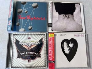 FOO FIGHTERSフーファイターズ オリジナルアルバムCD4枚セット デイヴグロール/テイラーホーキンス