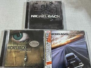 NICKELBACKニッケルバック BEST&オリジナルアルバムCD3枚セット the best of NICKELBACK Volume 1/SILVER SIDE UP/ALL THE RIGHT REASONS