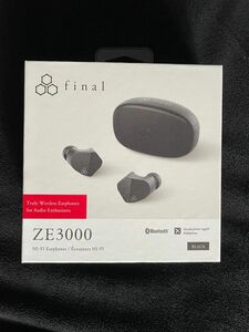 新品未開封 final ZE3000 ワイヤレスイヤホン ブラック