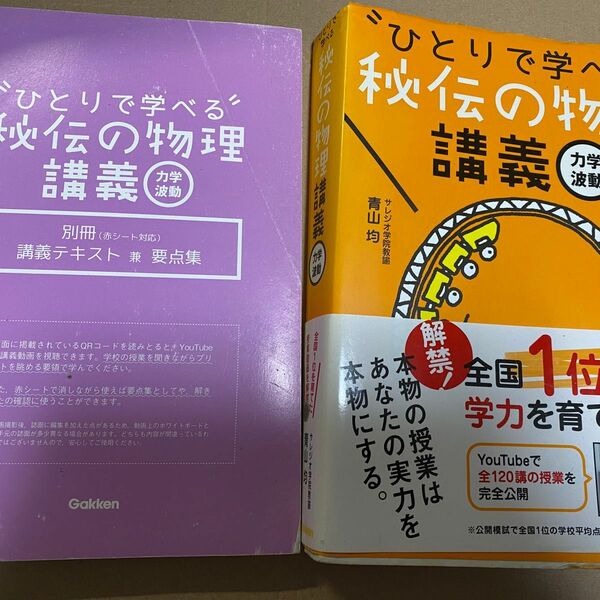 “ひとりで学べる”秘伝の物理講義　力学・波動 青山均／著