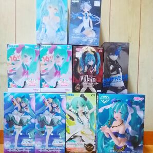 【新品・未開封品】初音ミク・洛天依等のボカロキャラのフィギュア、１０個まとめ売り