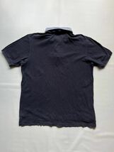 TOMMY HILFIGER メンズ 2XL ビッグサイズ レイヤード風 半袖 ポロシャツ / トミーヒルフィガー ネイビー 紺色_画像2