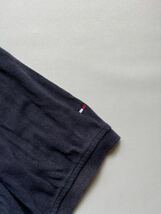 TOMMY HILFIGER メンズ 2XL ビッグサイズ レイヤード風 半袖 ポロシャツ / トミーヒルフィガー ネイビー 紺色_画像4