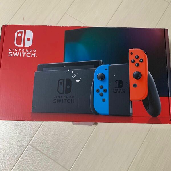 Nintendo Switch 新型 HAD-S-KABAA ネオンレッド　 Joy-Con オマケあり
