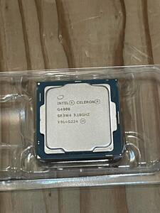 1 jpy start Intel CPU celeron G4900 operation goods 