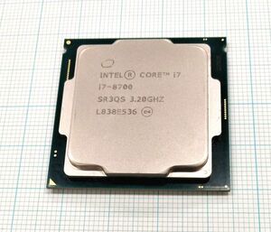 CPU Intel Corei7-8700 