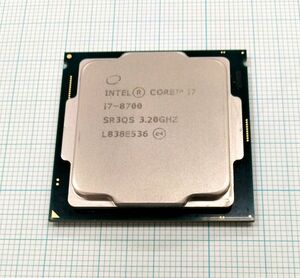 CPU Intel Corei7-8700 起動確認済み