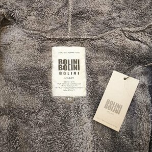 最高級ポルトガル製◆イタリア・ミラノ発*BOLINI/ボリニ*ブラックラインdesigner*防寒 ジャンパー/パーカ48/Lサイズの画像4