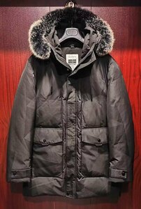  highest peak excellent article * regular price 28 ten thousand * Italy * milano departure *BOLINI* gorgeous real fur fur attaching * super protection against cold * -ply thickness down jacket * Italy 48/L* north ultimate ... for 