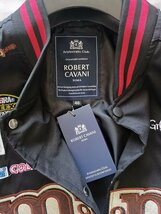 限定品※定価8万◆イタリア・ローマ発*ROBERT CAVANI/ロベルトカバーニ・m&m's*豪華刺繍・ワッペン・ジャケット/ジャンパー/XL黒_画像7