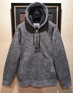 新品◆イタリア・ミラノ発*BOLINI/ボリニ*ブラックラインdesigner*防寒 ジャンパー/パーカ44/Sサイズ