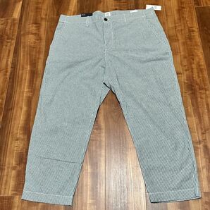 【新品】GAP ギャップ アンクルパンツ サイズ38 ストライプ WADER ANKLE