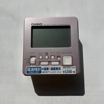 CASIO カシオ 電波時計 定価2000円　倒産品_画像1