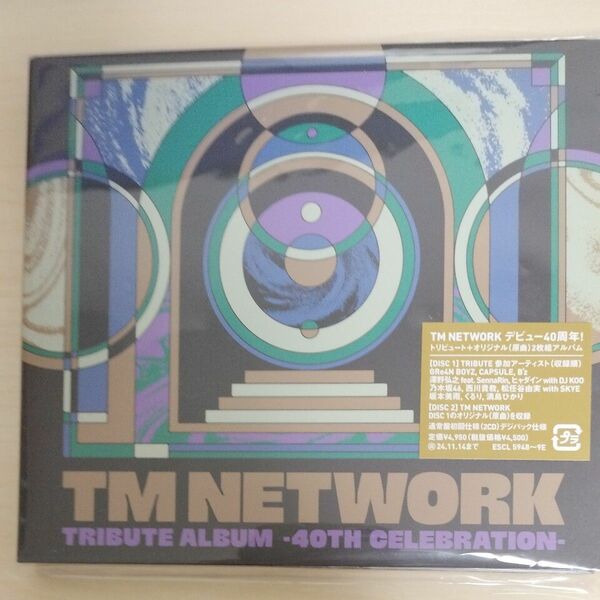 初回仕様 デジパック仕様 2CD/TM NETWORK TRIBUTE ALBUM -40th CELEBRATION-