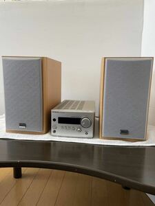 ONKYO TUNER AMPLIFIER R-801A FM/AM tuner amplifier Onkyo ONKYO MODEL D-SX7 speaker attaching sound out has confirmed 