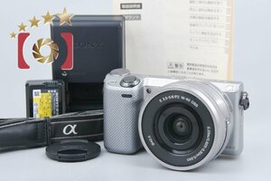 【中古】SONY ソニー α NEX-5R パワーズームレンズキット シルバー