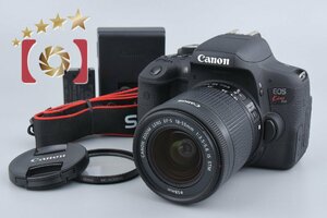 １円出品 Canon キヤノン EOS Kiss X8i EF-S 18-55 IS STM レンズキット【オークション開催中】