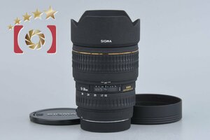 【中古】SIGMA シグマ 15-30mm f/3.5-4.5 EX DG Aspherical IF キヤノン用