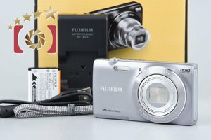 【中古】FUJIFILM 富士フイルム FinePix JZ250 シルバー コンパクトデジタルカメラ 元箱付きk
