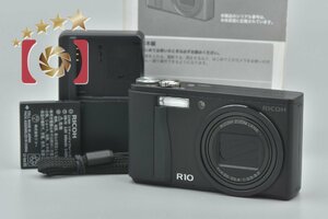 【中古】RICOH リコー R10 ブラック コンパクトデジタルカメラ シャッター回数僅少