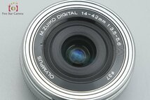 【中古】OLYMPUS オリンパス M.ZUIKO DIGITAL 14-42mm f/3.5-5.6 EZ シルバー_画像2