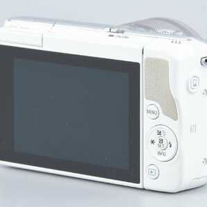 【中古】Canon キヤノン EOS M10 ダブルズームレンズキット ホワイトの画像3
