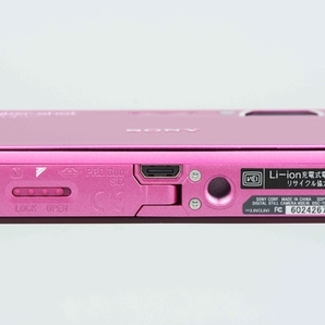 【中古】SONY ソニー Cyber-shot DSC-T99 ピンク デジタルスチルカメラ 元箱付きの画像9