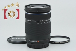 【中古】OLYMPUS オリンパス M.ZUIKO DIGITAL ED 40-150mm f/4-5.6 R ブラック