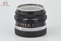 【中古】Canon キヤノン 35mm f/2 L39 ライカスクリューマウント_画像10